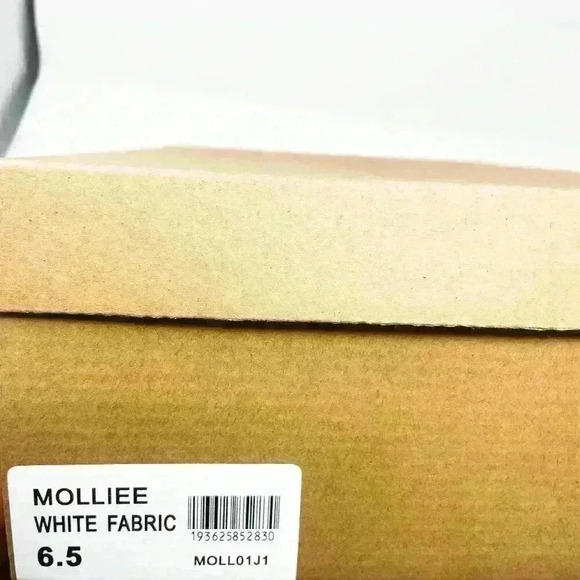 BRAND NEW IN BOX Steve Madden Molliee Sneaker White Fabric - Picture 9 of 9